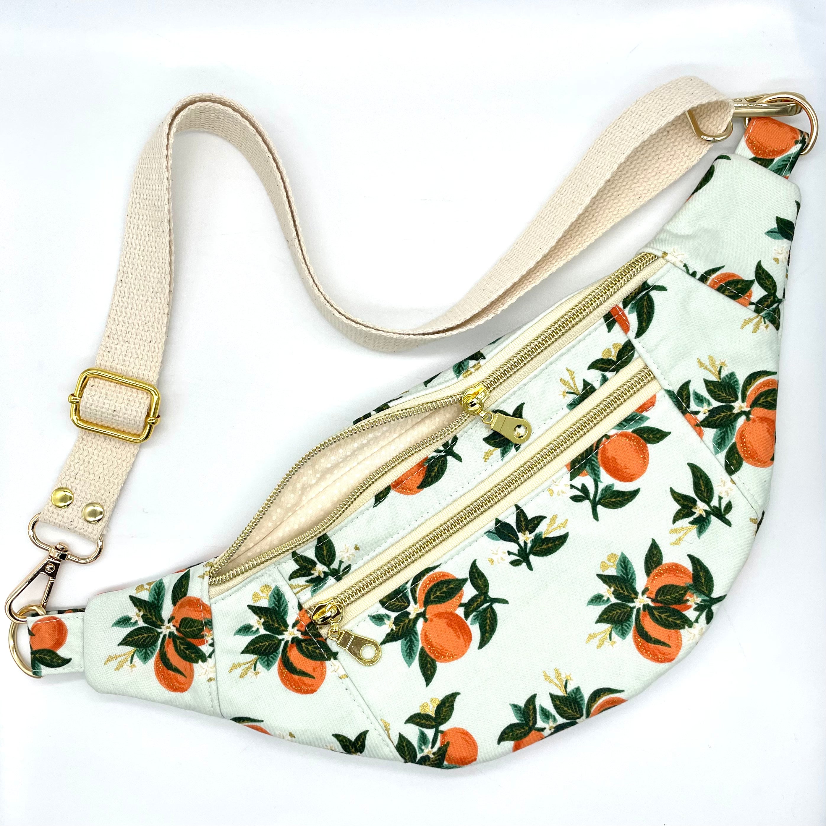 Ferris Fanny Pack (Medium), Belt Bag, Rifle Paper Co, Floral Sling newest Bag