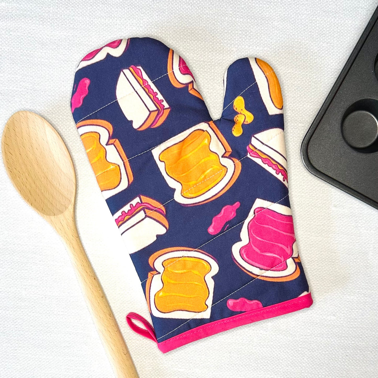 PB&J Oven Mitt