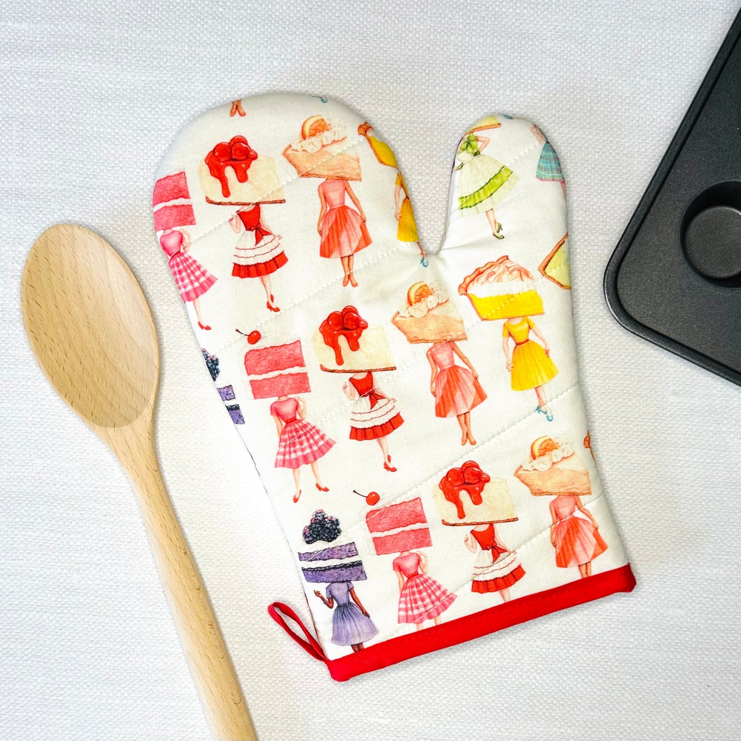 Cake Ladies Oven Mitt