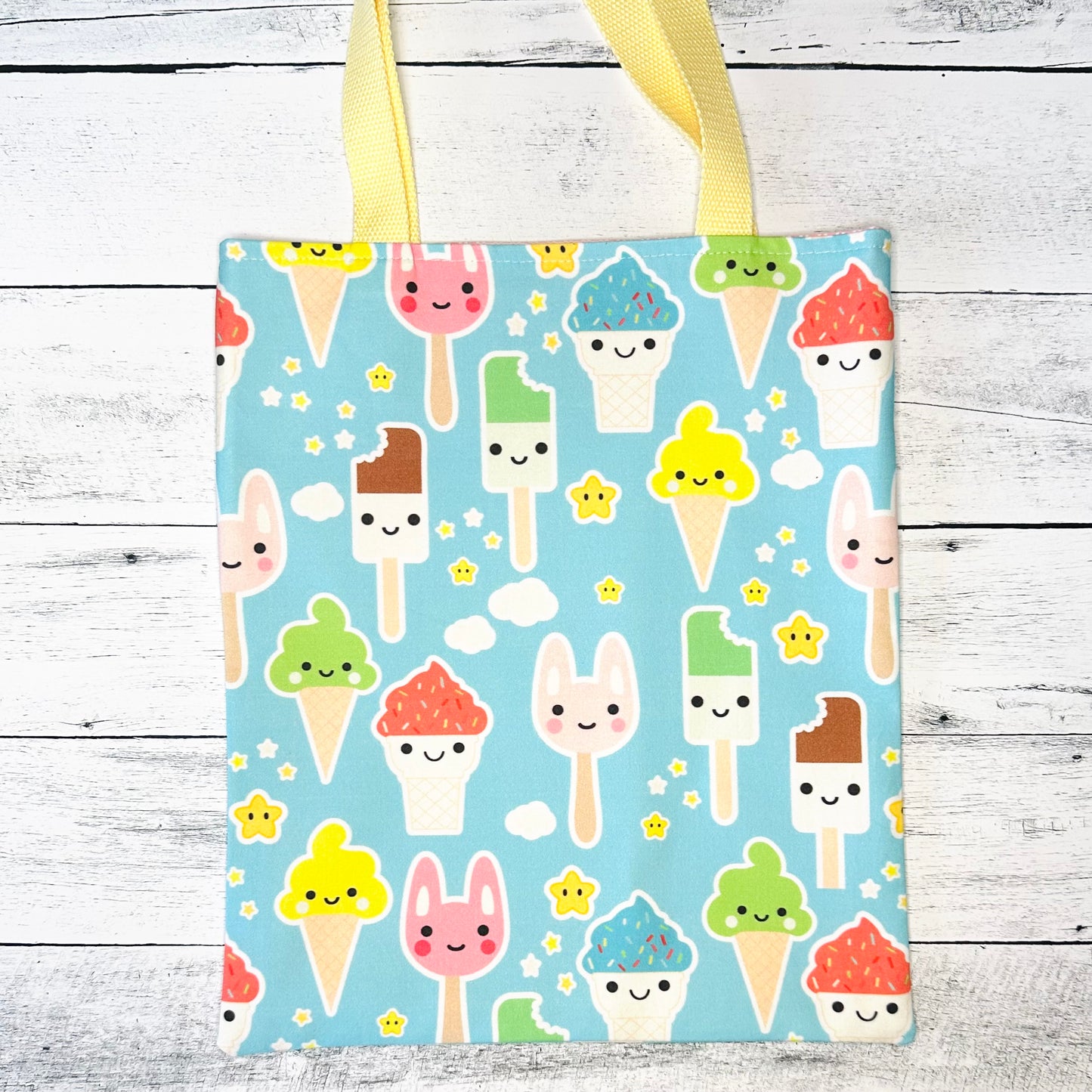 Cute Ice Cream Tote Bag