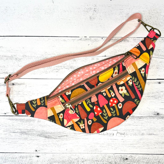 Retro Mushroom Fanny Pack