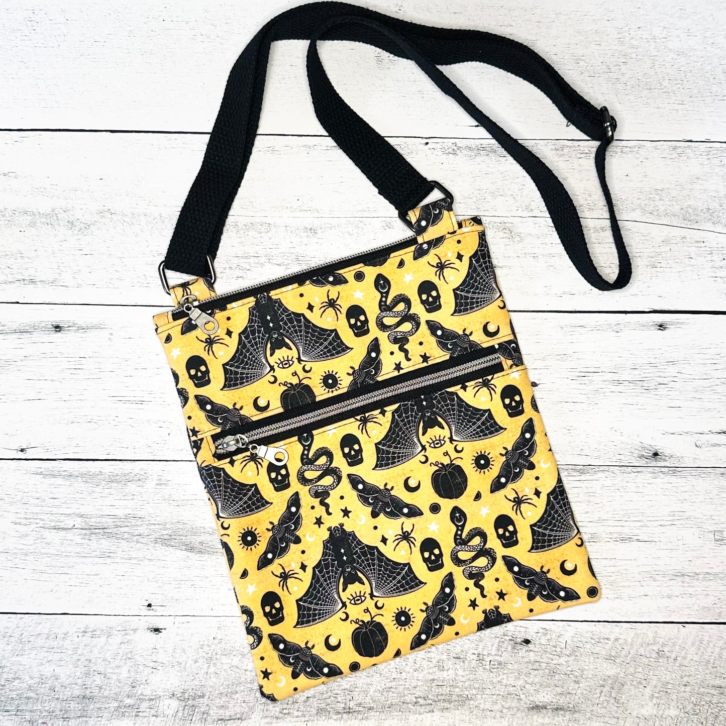 Bats & Snakes Crossbody Bag