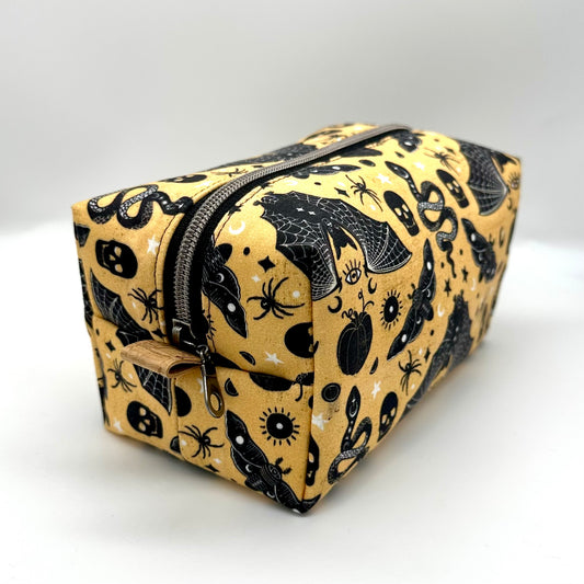 Bats & Snakes Yellow Boxy Bag