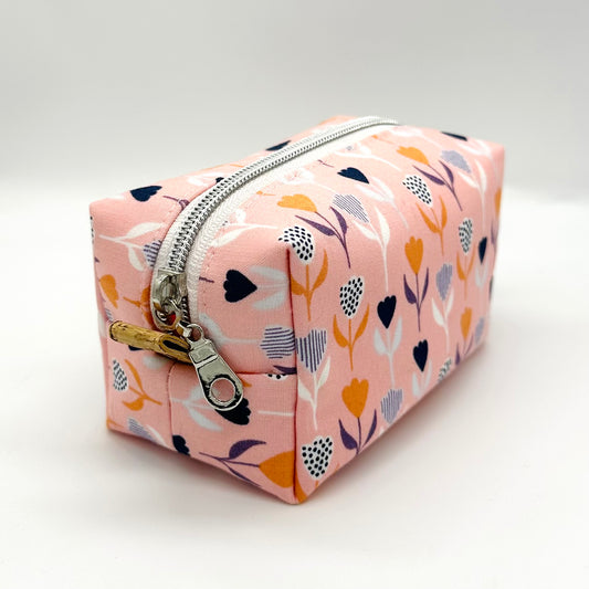 Pink Tulips Boxy Bag