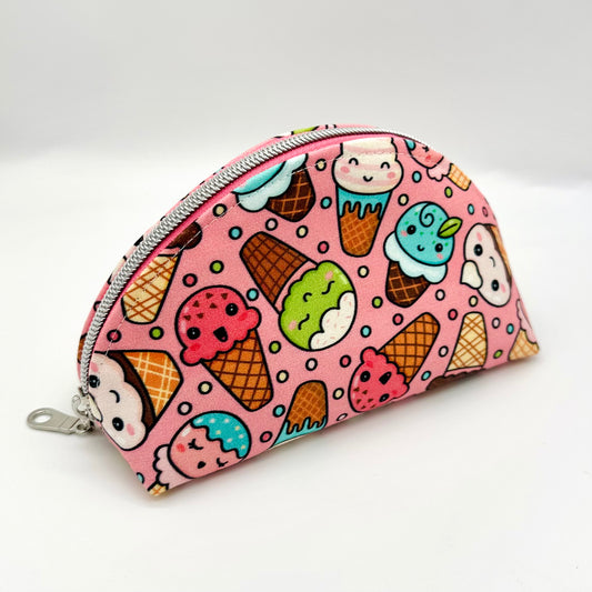 Pink Ice Cream Dumpling Pouch